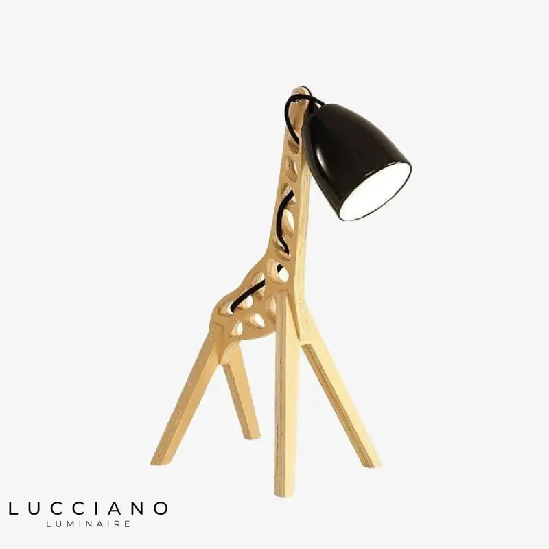 Lampe de bureau LED style Girafe