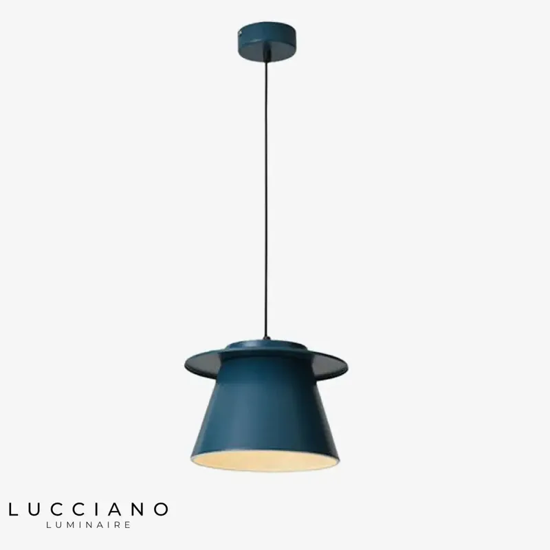 Suspension LED Acier Shine Coloré