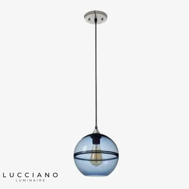LED Suspension Minimaliste en Verre Loft
