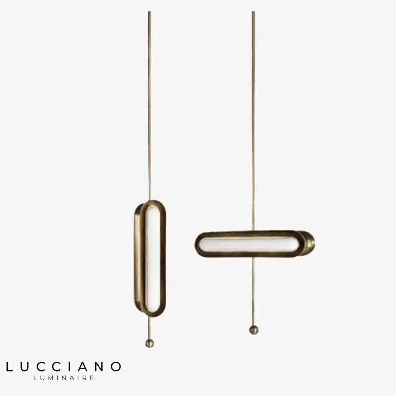 Suspension LED ronde style Shining