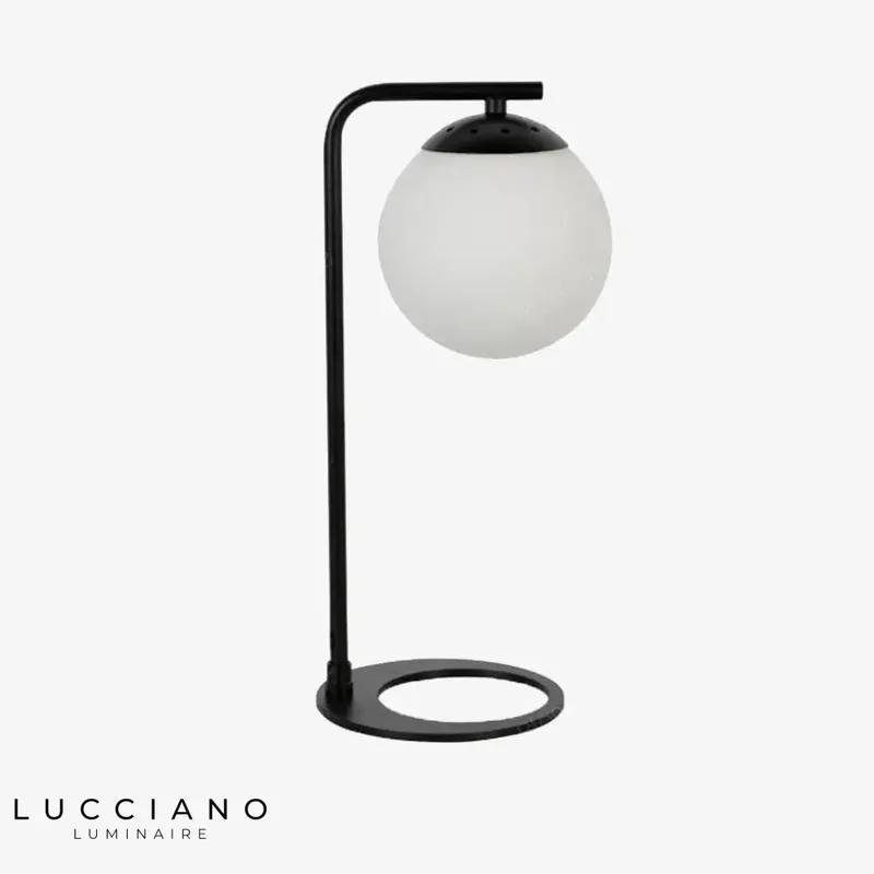 Lampe LED métal et verre Sofa