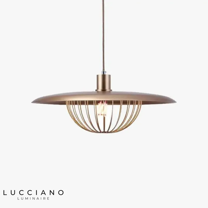 Lampe suspendue LED métal vintage