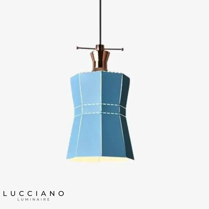 Suspension LED Scandinave en Métal Coloré