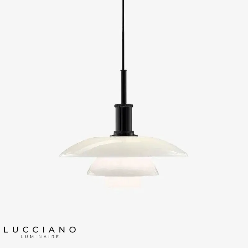 Design LED Suspension Aluminium Blanc Loft