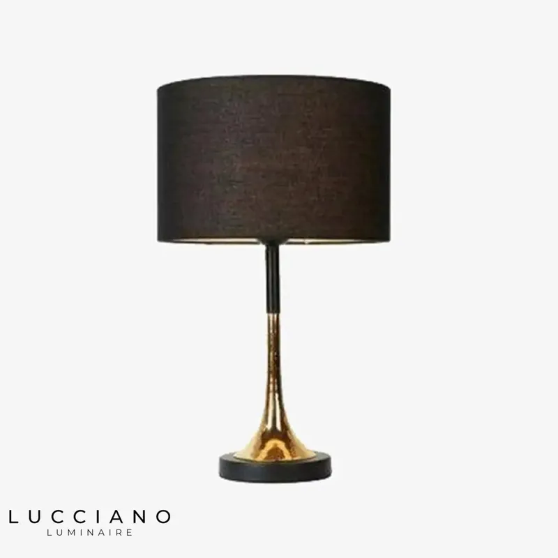Lampe LED design avec abat-jour cylindrique