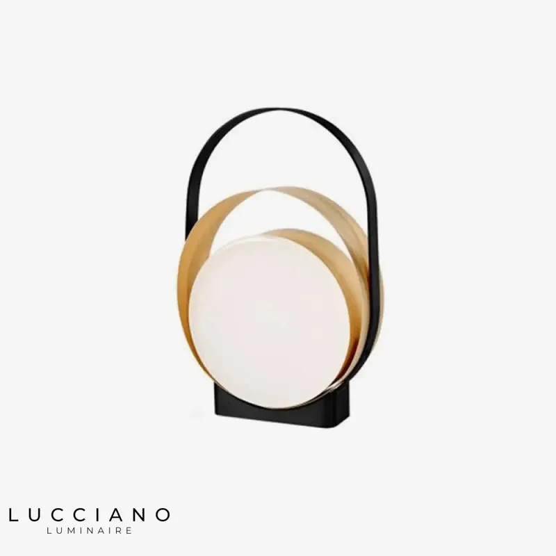 Lampe LED Design Anneaux et Disque