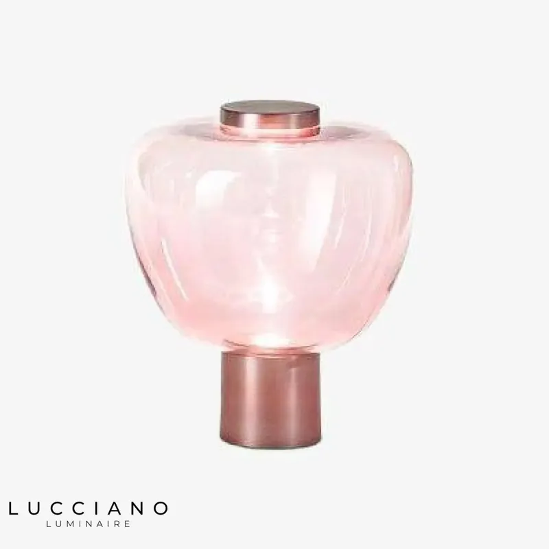 Lampe LED design verre minimaliste
