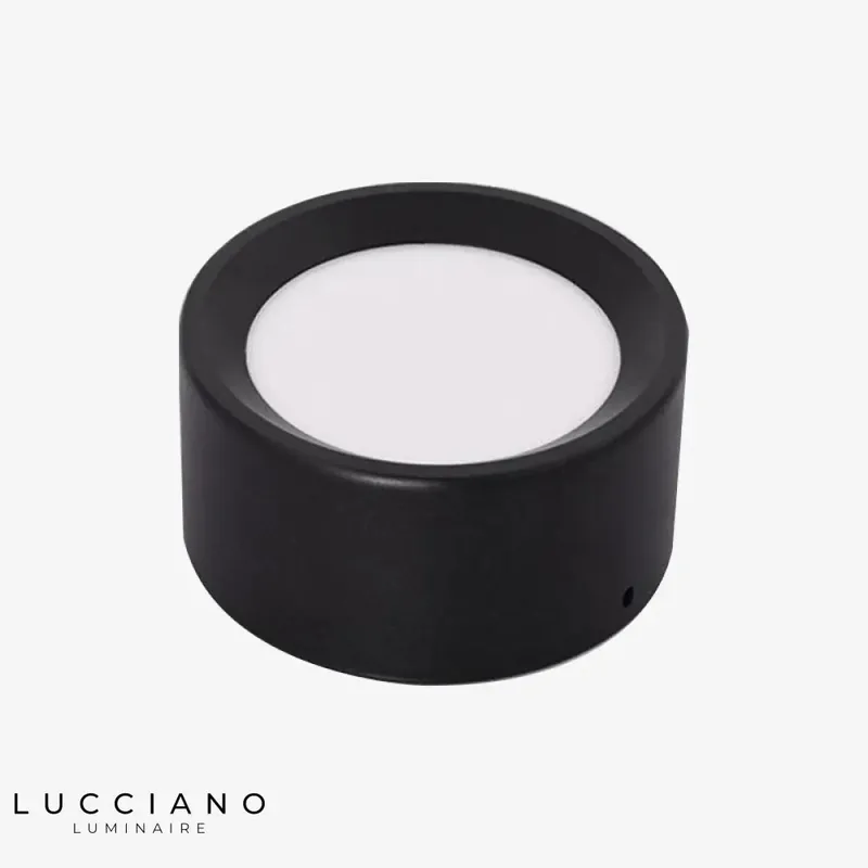 LED Rond Moderne en Aluminium