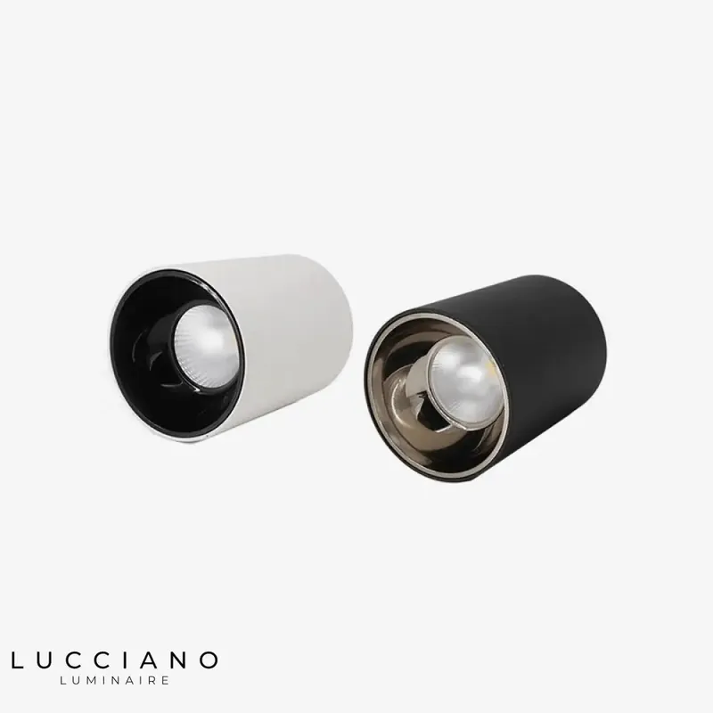 Spot LED alu moderne arrondi