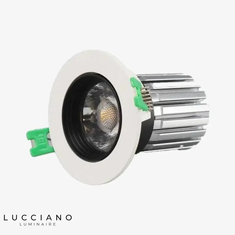 LED encastrée ronde blanche moderne