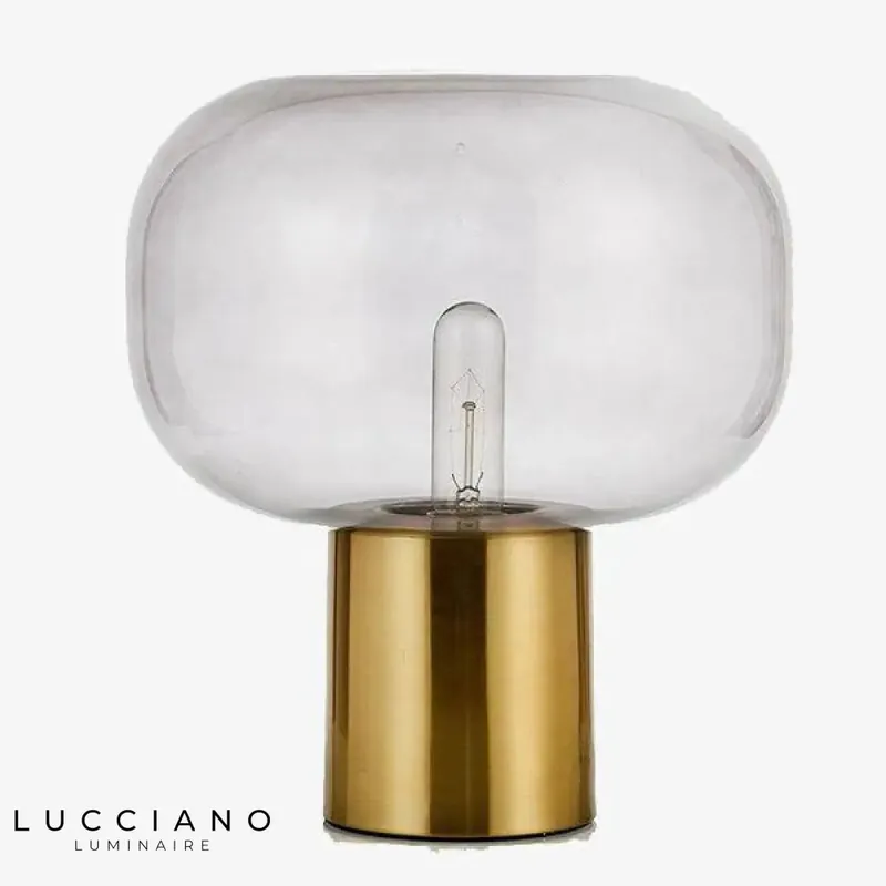 Lampe LED design socle doré Luxury