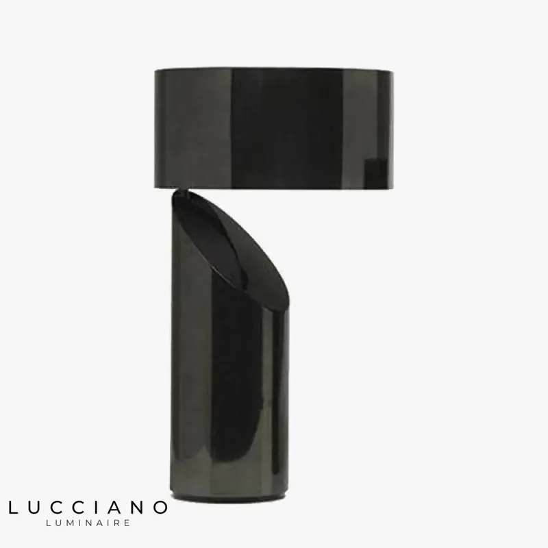Lampe LED design cylindrique métal