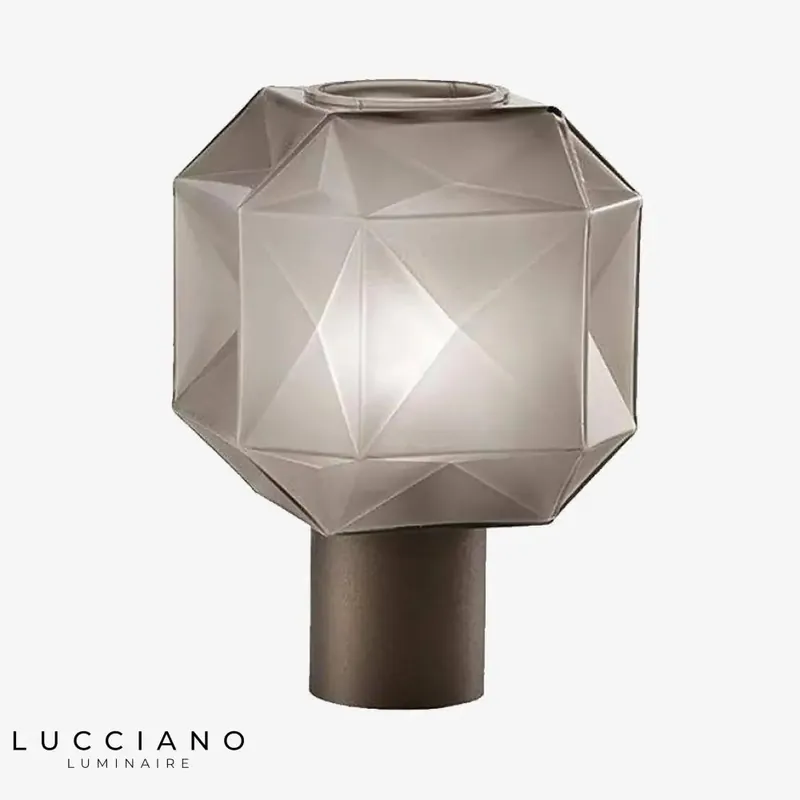 Lampe LED minimaliste géométrique
