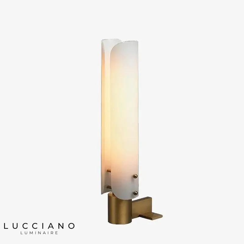 Lampe design LED cuivre double abat-jour