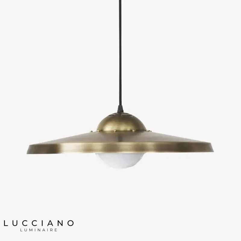 Suspension LED cuivre Luxury