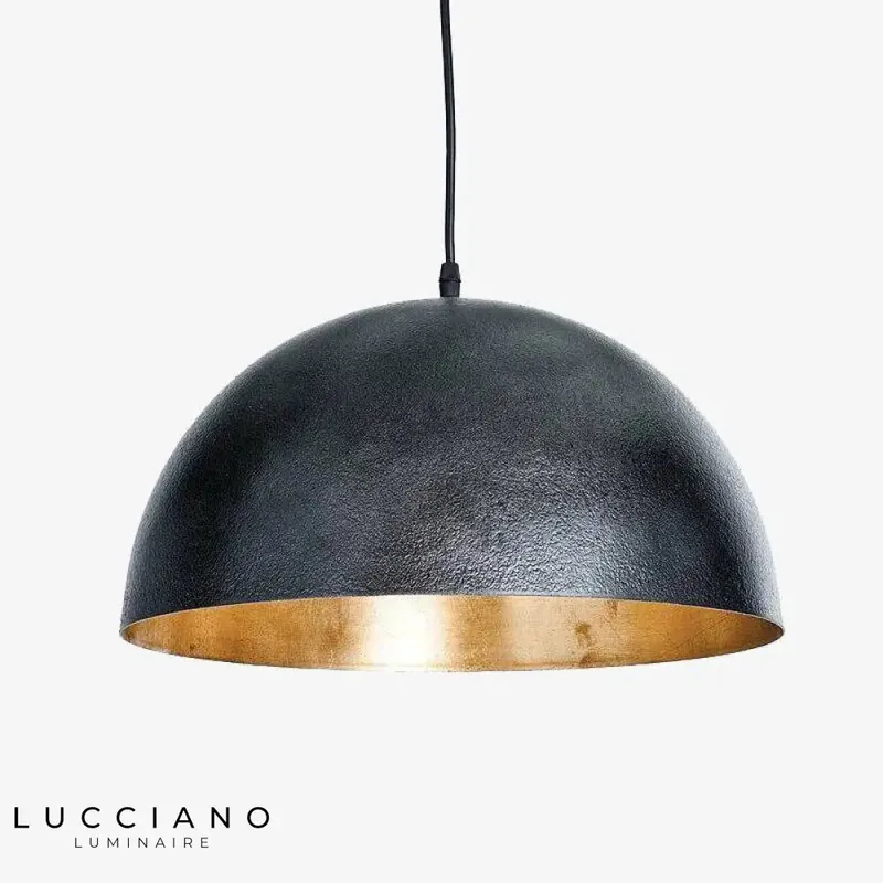 Suspension LED Métal Luxe Arrondi