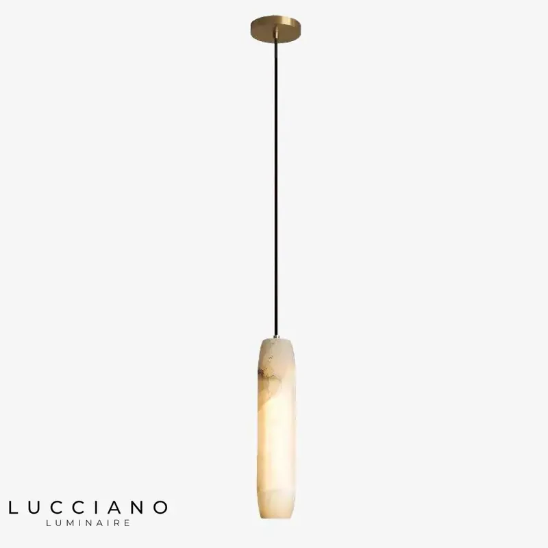 Lustre LED Marbre Blanc Luxury