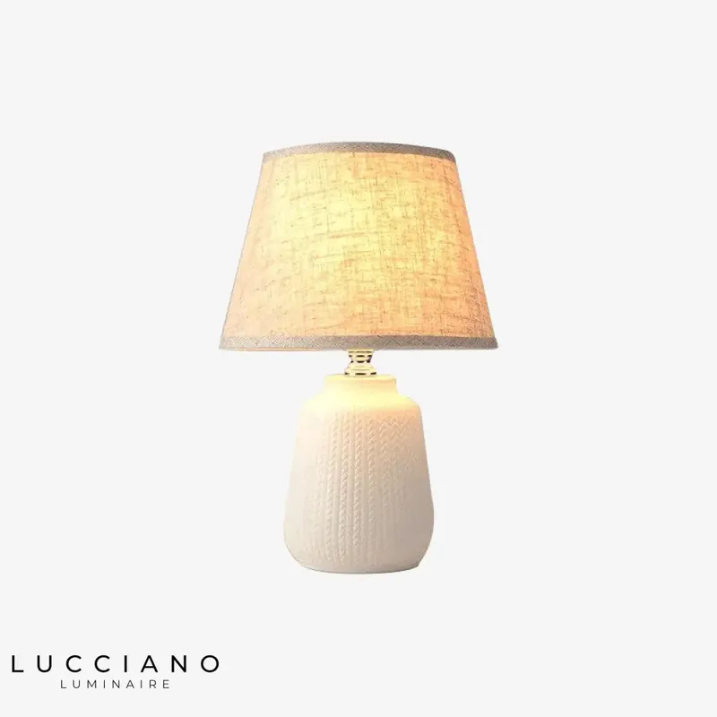 Lampe LED moderne céramique colorée