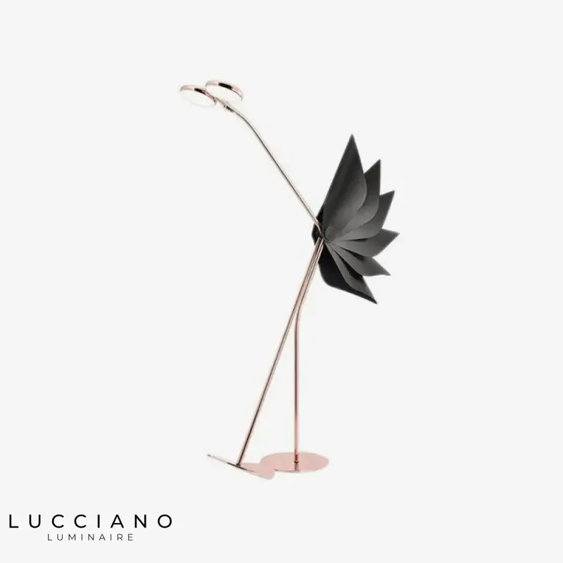 Lampadaire LED Design Autruche Créative
