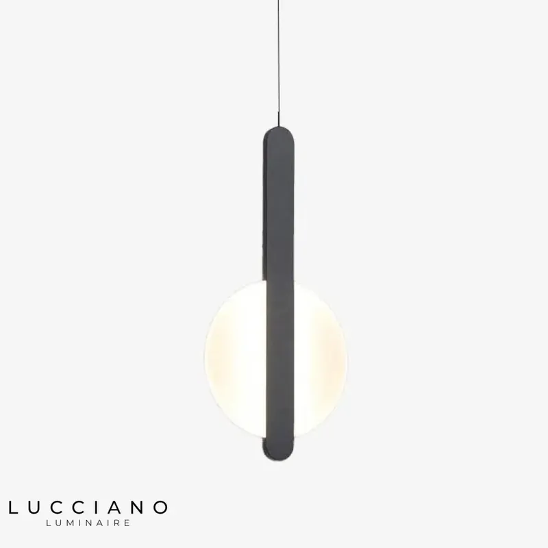 Suspension LED en aluminium design circulaire