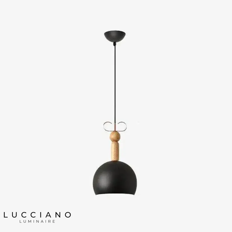 Lustre moderne multicolore bois