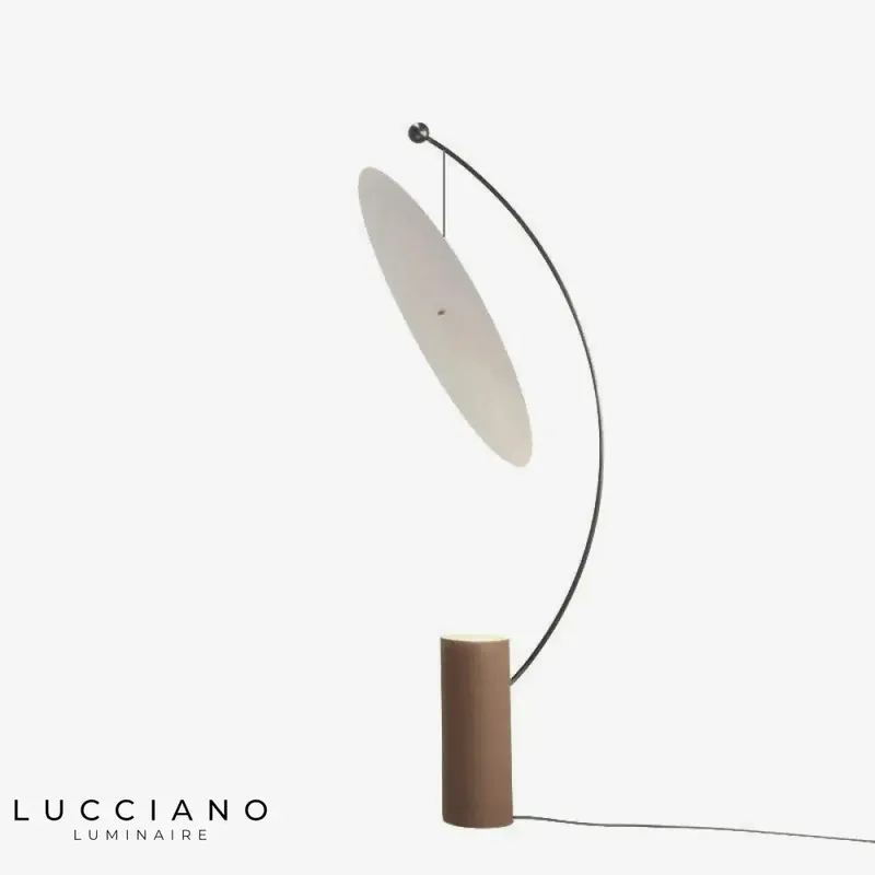 Lampadaire LED Art moderne arrondi