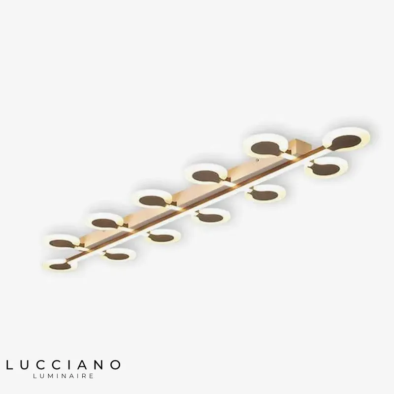 Plafonnier LED Moderne Rond Barres