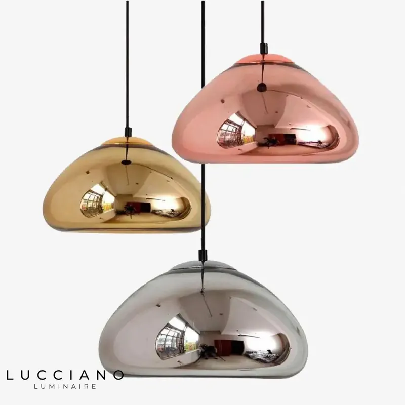 Design chromé de suspension Xoni