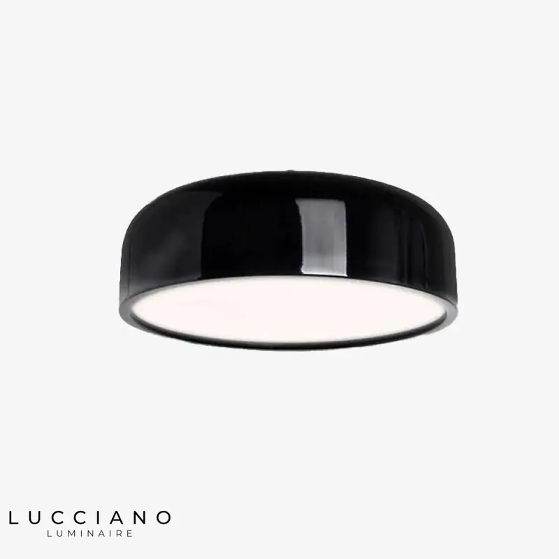 Plafonnier LED Arrondi Laqué Design