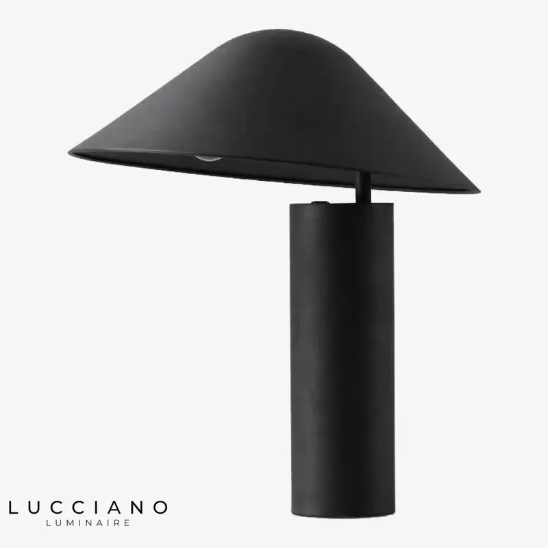 Lampe de Chevet Noire Design Luxe