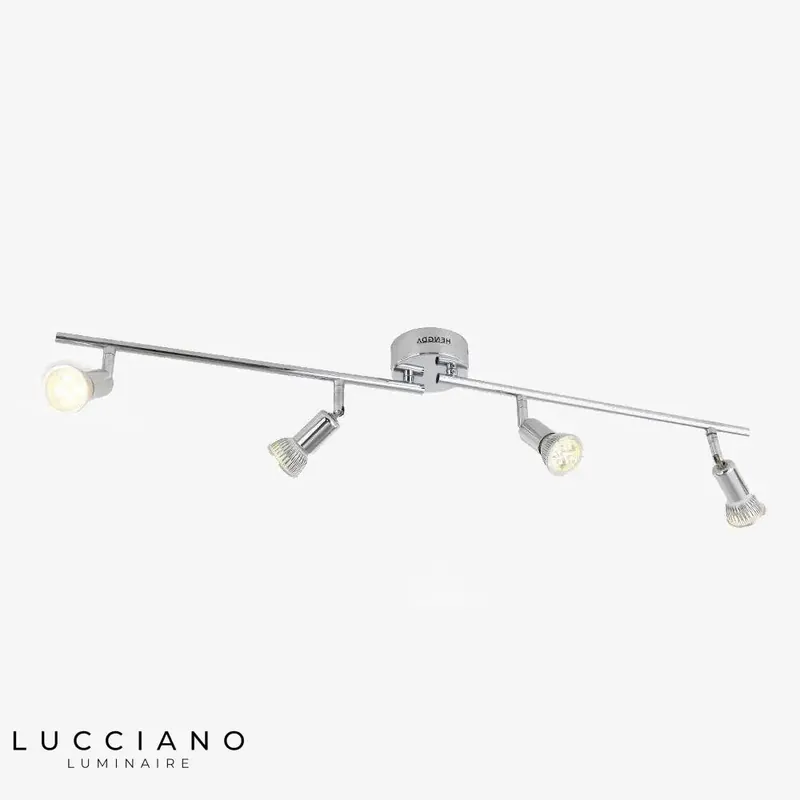 Barre Spots LED Chrome Plafonnier