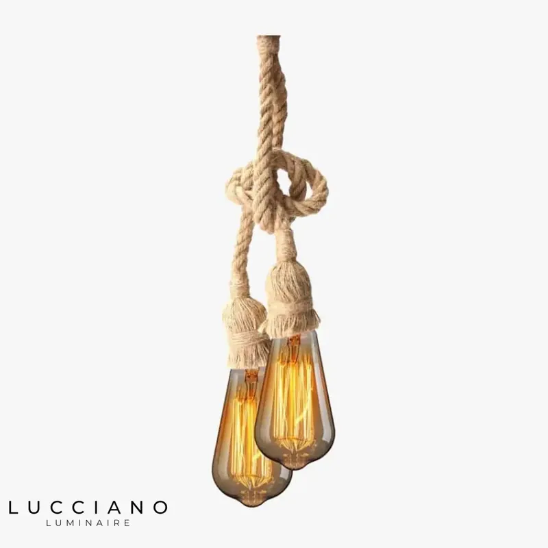 Luminaire rétro corde Smuxi