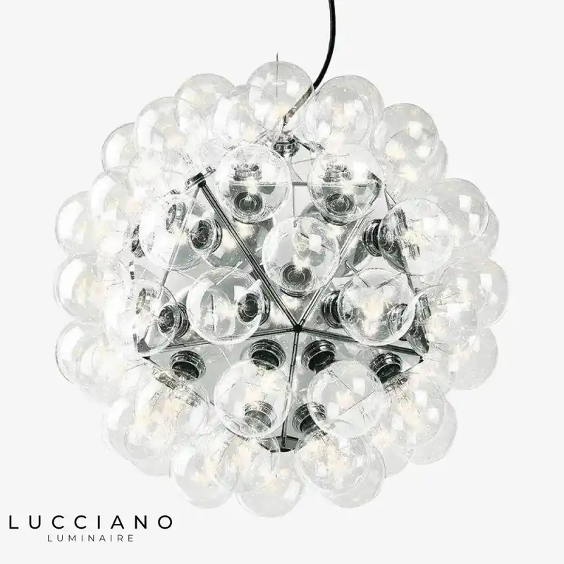 Suspension Chrome Lampes Castiglioni