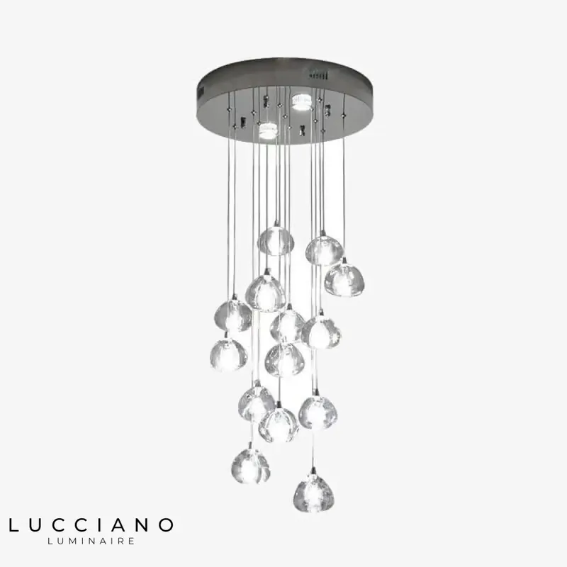 Lustre LED Cristal Transparent