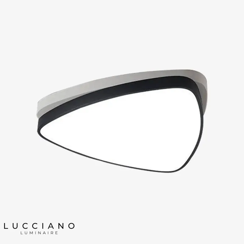 Lampe Plafond LED Triangle Bicolore