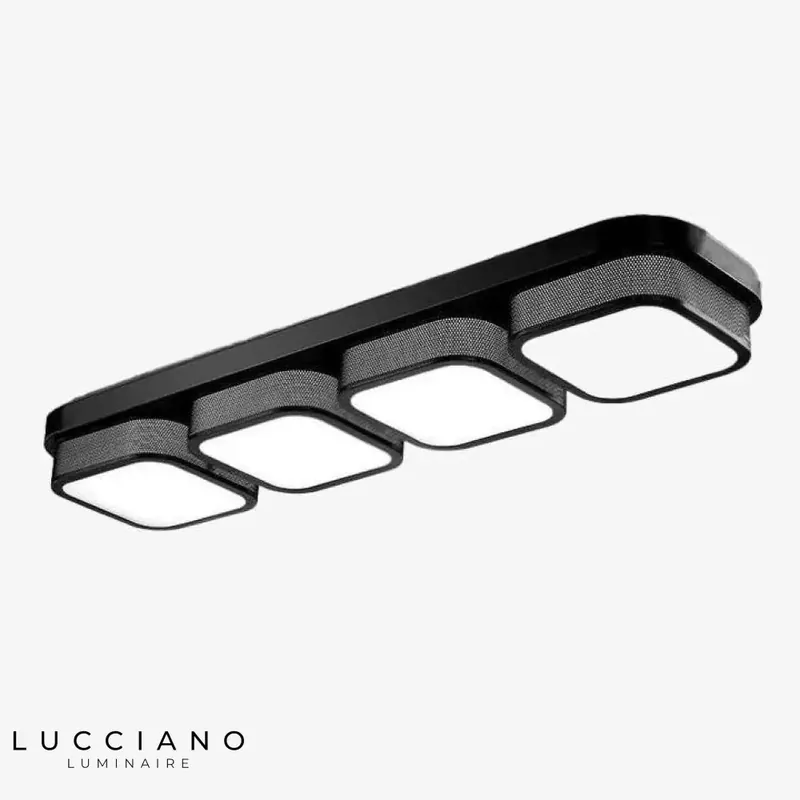 Carrés lumineux LED pour couloir