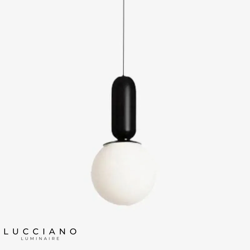 Design moderne suspension tubes colorés