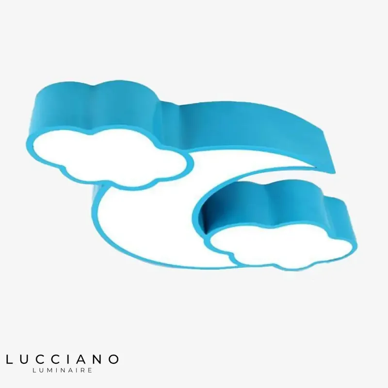 Plafonnier Lunaire Nuage Enfant