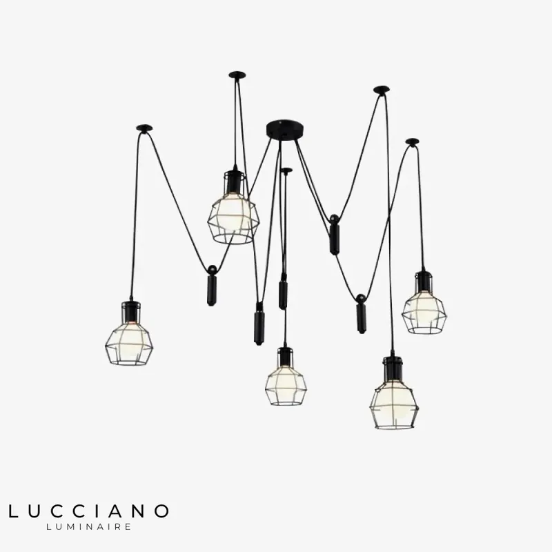 Suspension design industriel moderne