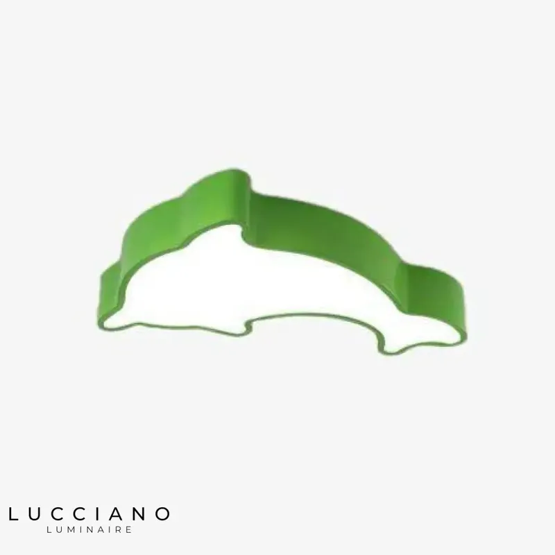 LED Plafonnier Enfant Dauphin Coloré