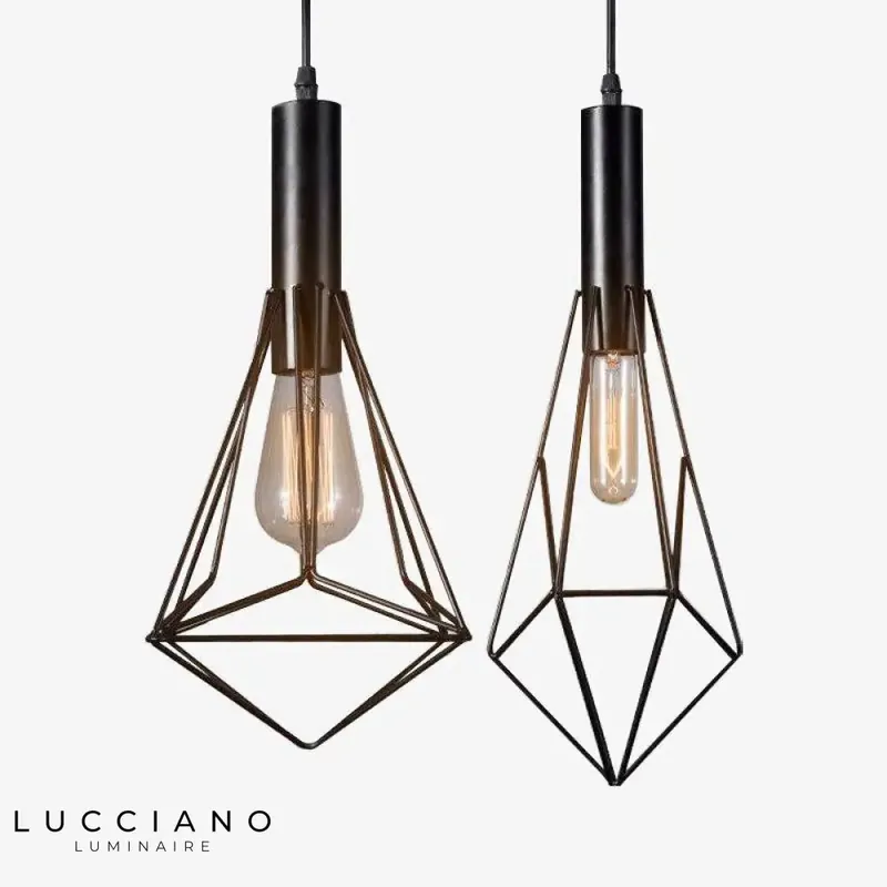 Cage Suspension Pyramidale Diamond