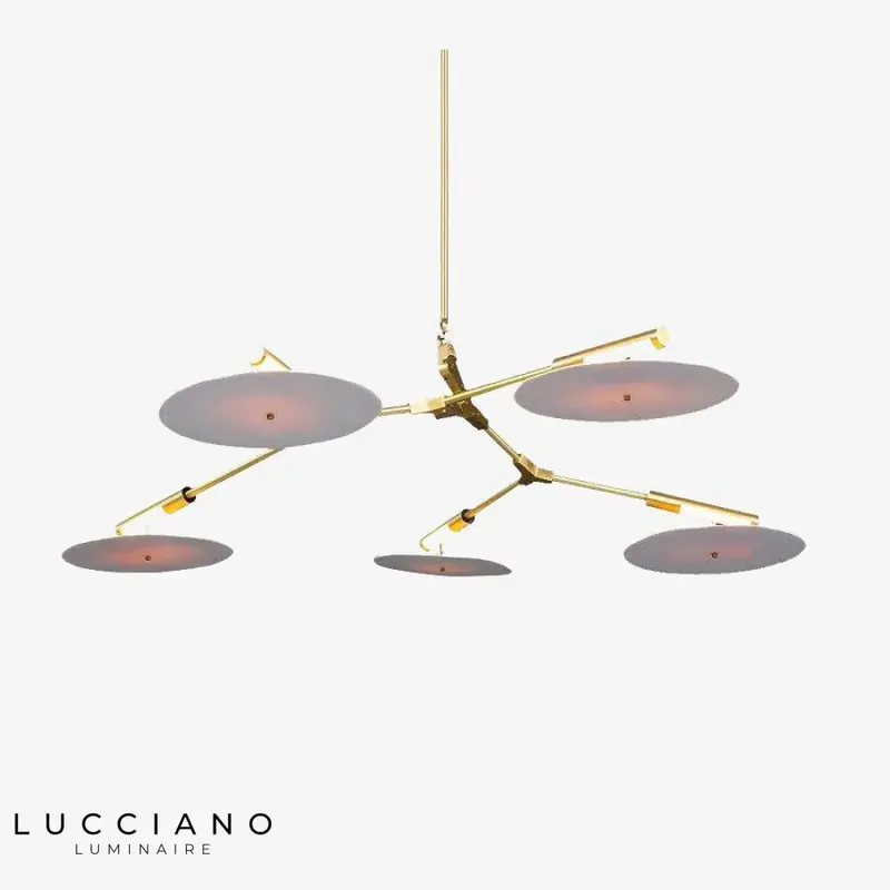 Lustre LED Branches Dorées ou Noires