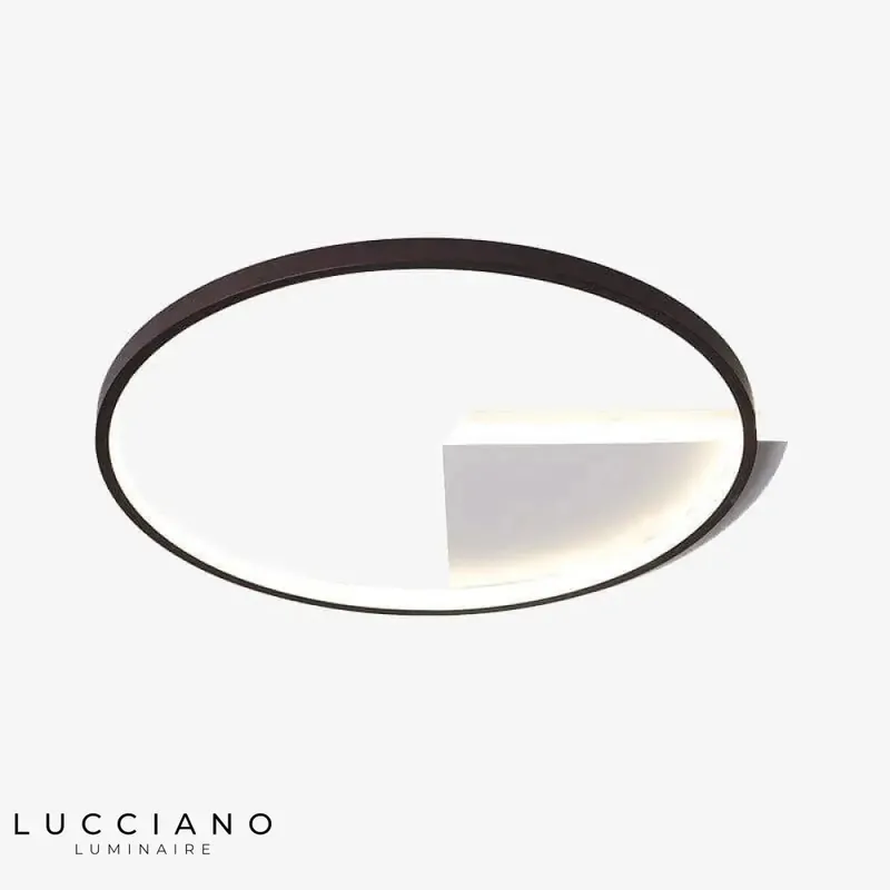 Plafonnier LED rond moderne