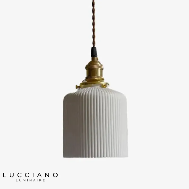 Style moderne suspension LED blanche