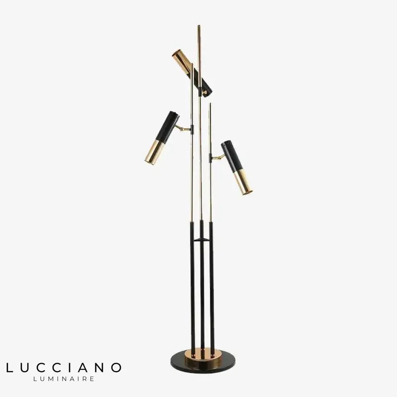 Lampadaire LED design trépied orientable