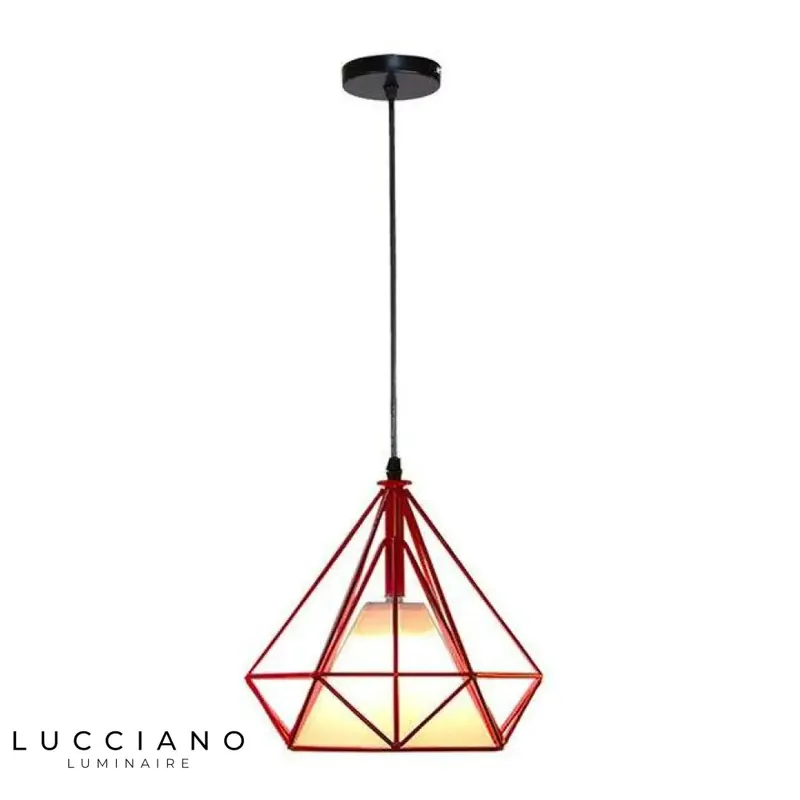Suspension Vintage Colorée Luminy
