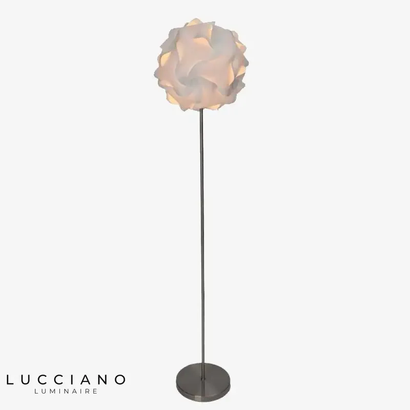 Lampadaire LED fleur moderne