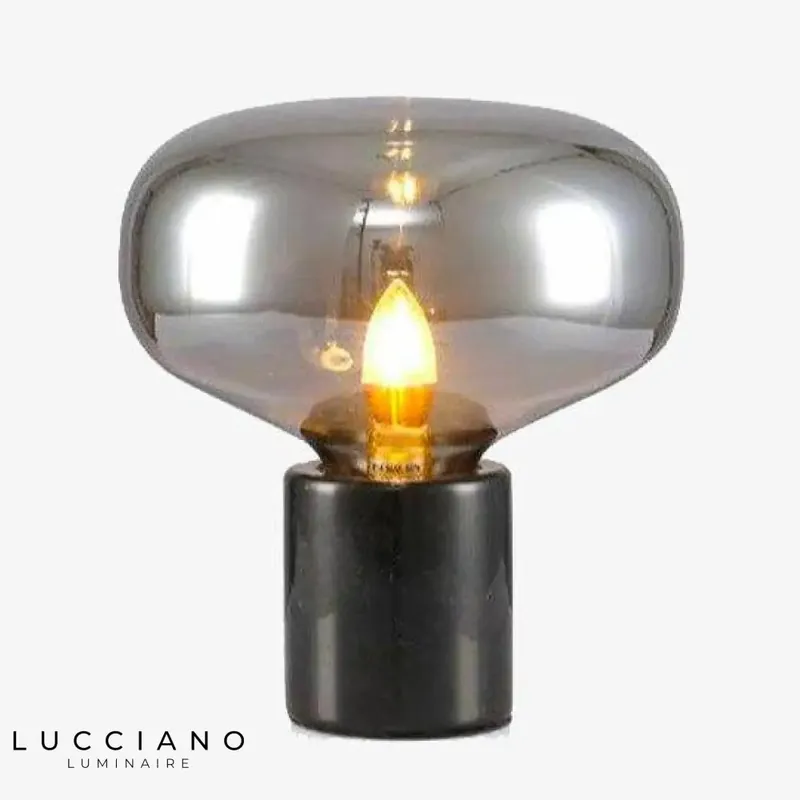Lampe LED design en verre