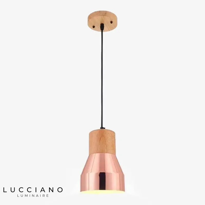 Suspension LED Loft Design (Or\\/Rose)