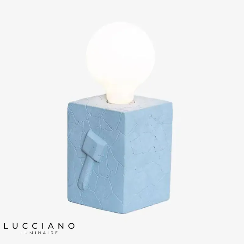 Lampe Bloc LED Design 3D Couleur